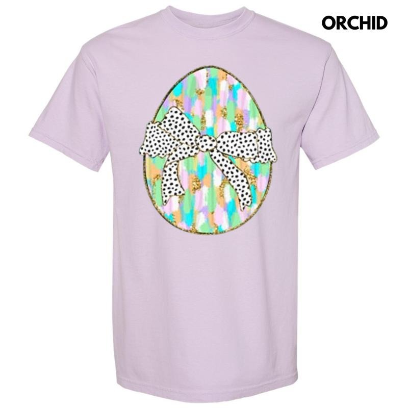 Easter Egg Brushstroke Comfort Colors T-Shirt Hoodie, Sweatshirt | HypeDripTees.com