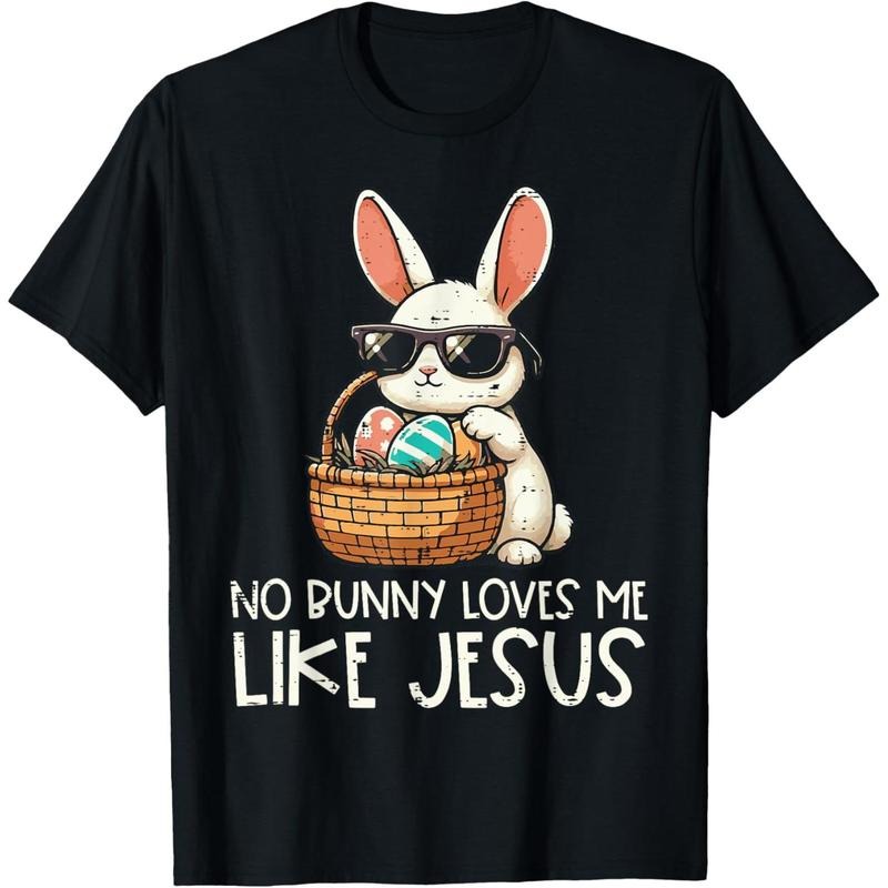 Easter No Bunny Loves Me Like Jesus Christian T-Shirt Hoodie, Sweatshirt | HypeDripTees.com