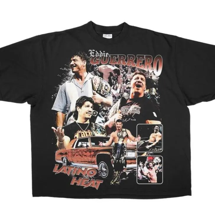 Eddie Guerrero Vintage T Shirt Menswear Stylish T-Shirt Top Graphic Love Wrestling, Unisex T-Shirt, For Women Men Hoodie,...