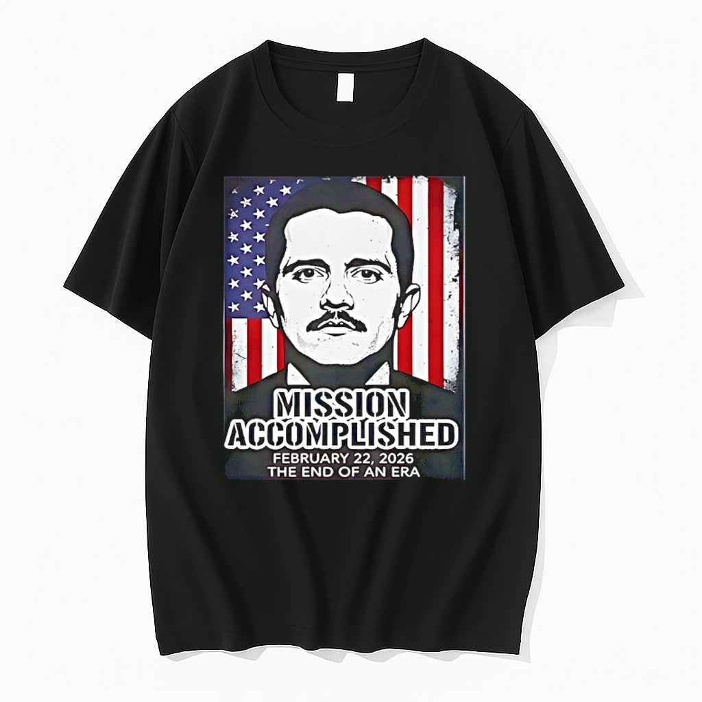 El Mencho Justice Served Mission Accomplished Tshirts Sweater Hoodie, Sweatshirt | HypeDripTees.com
