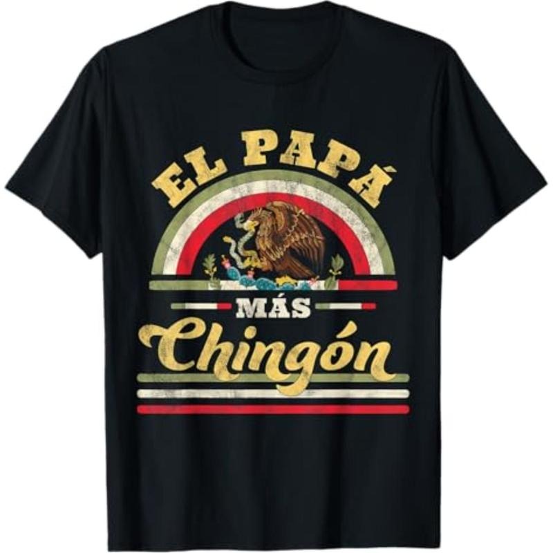 El Papa Mas Chingon Funny Mexican Flag Cool Dad Gift Regalo T-Shirt Hoodie, Sweatshirt | HypeDripTees.com