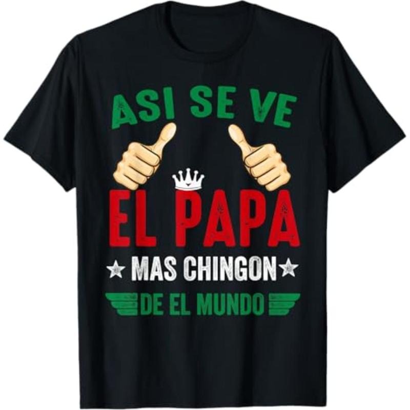 El Papa Mas Chingon Regalos Para Papa Dia Del Padre Mexicano T-Shirt Hoodie, Sweatshirt | HypeDripTees.com