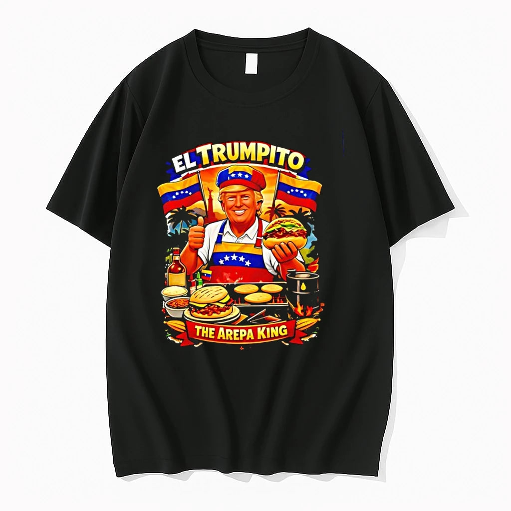 El Trumpito Arepa King Tshirts Sweater Hoodie, Sweatshirt | HypeDripTees.com