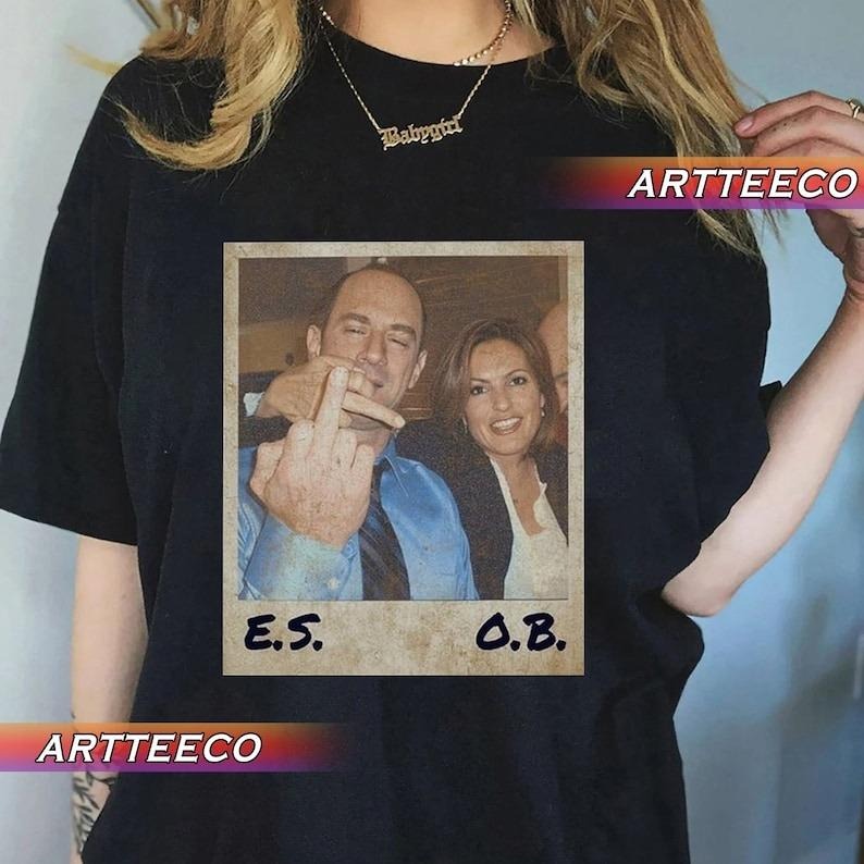 Elliot Stabler And Olivia Benson Shirt, Law And Order Shirt, Elliot and Olivia Shirt, Law and Order SVU Tee, Elliot and...