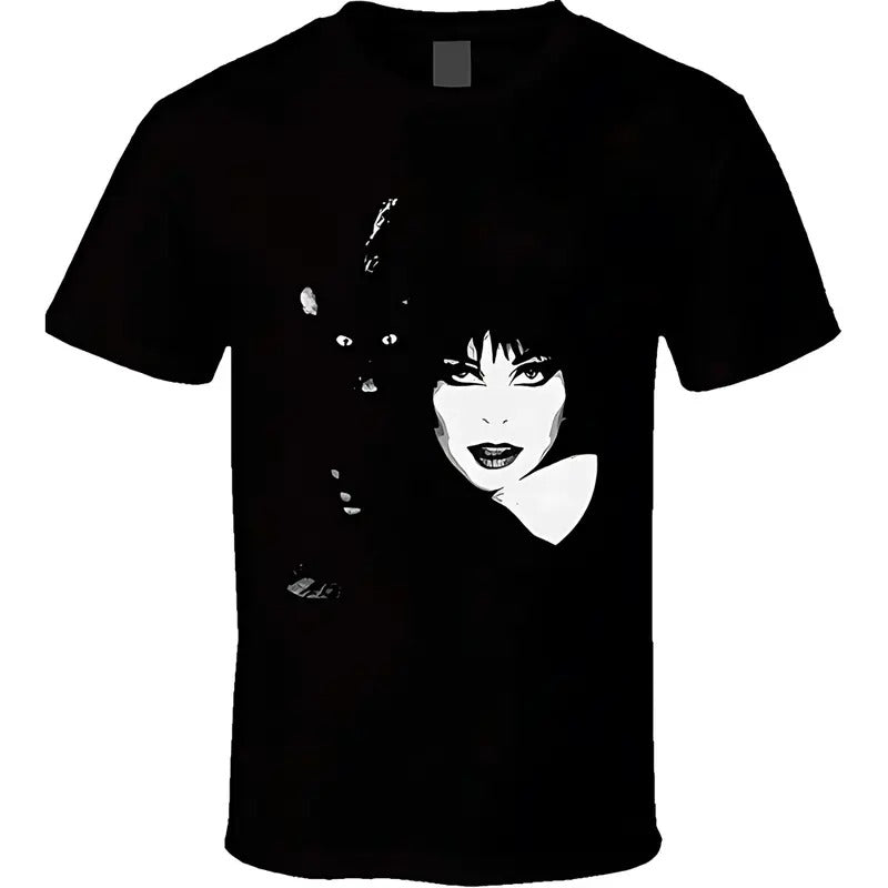 Elvira mistress of the dark cat T-shirt Hoodie, Sweatshirt | HypeDripTees.com