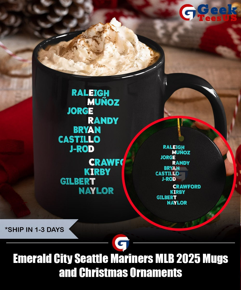 Emerald City Seattle Mariners MLB 2025 shirt