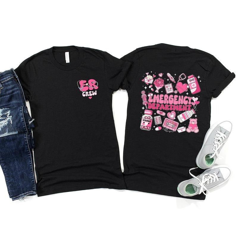 Emergency Department Valentine Shirt, Valentine ER Nurse Shirt, ER Valentine Shirt, Emergency Room Tee, Emergency...