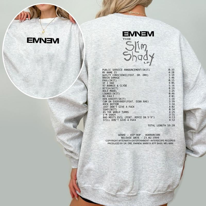 Eminem Merch Shirt, Eminem Tour, Slim Shady Inspired Tee, Shady Music, Vintage Eminem T-shirt, 90s Rap Merch, Eminem Gift...
