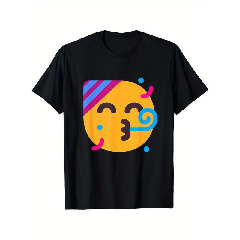 Emoticon Partying Face Birthday T-Shirt Hoodie, Sweatshirt | HypeDripTees.com
