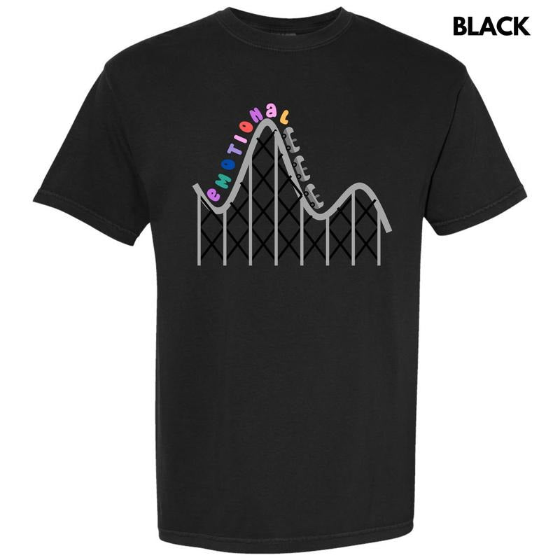 Emotional Rollercoaster Comfort Colors T-Shirt 'NLB' Hoodie, Sweatshirt | HypeDripTees.com