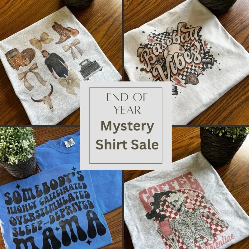 End Of Year Sale Women's Cotton T-shirt Shirt Grab Bags - Comfort Hoodie, Sweatshirt | HypeDripTees.com