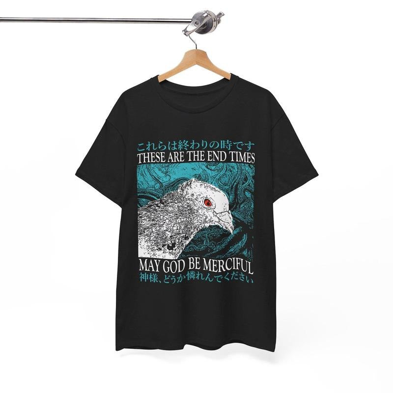 End Times Pigeon T-Shirt Hoodie, Sweatshirt | HypeDripTees.com