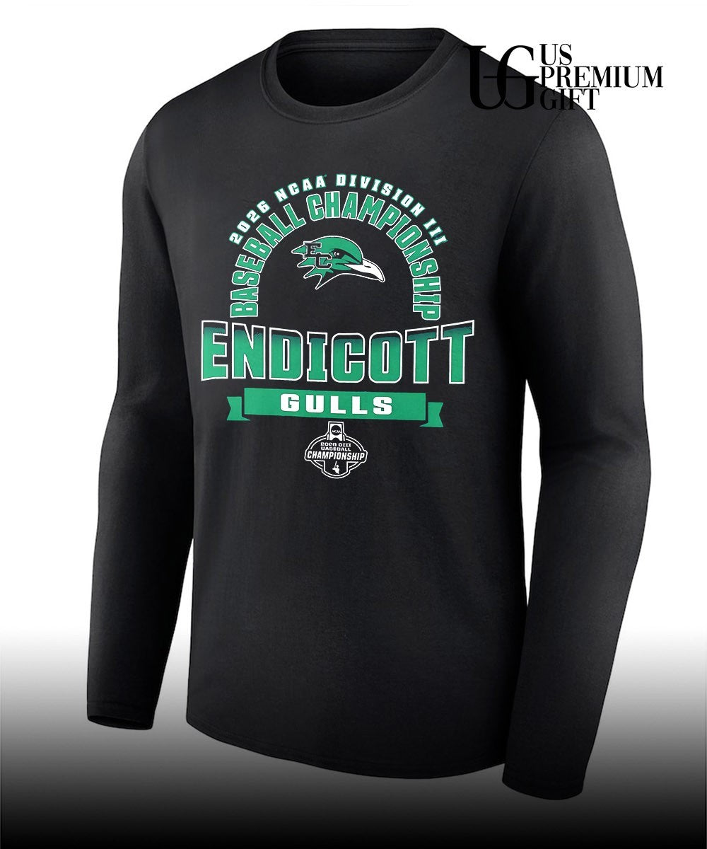 Endicott Gulls 2026 NCAA Division III Baseball Championship shirt