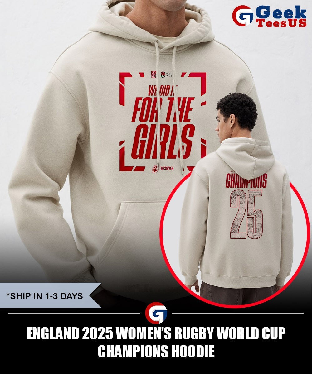 England 2025 Women’s Rugby World Cup Champions shirt