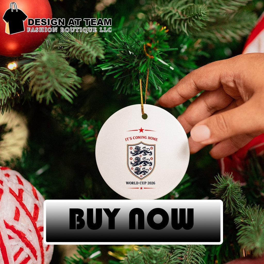 England Soccer Three Lions It’s Coming Home World Cup 2026 shirt