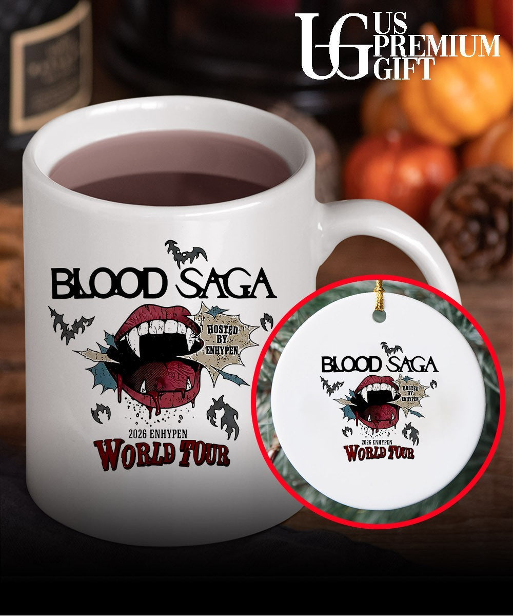 Enhypen Blood Saga World Tour shirt
