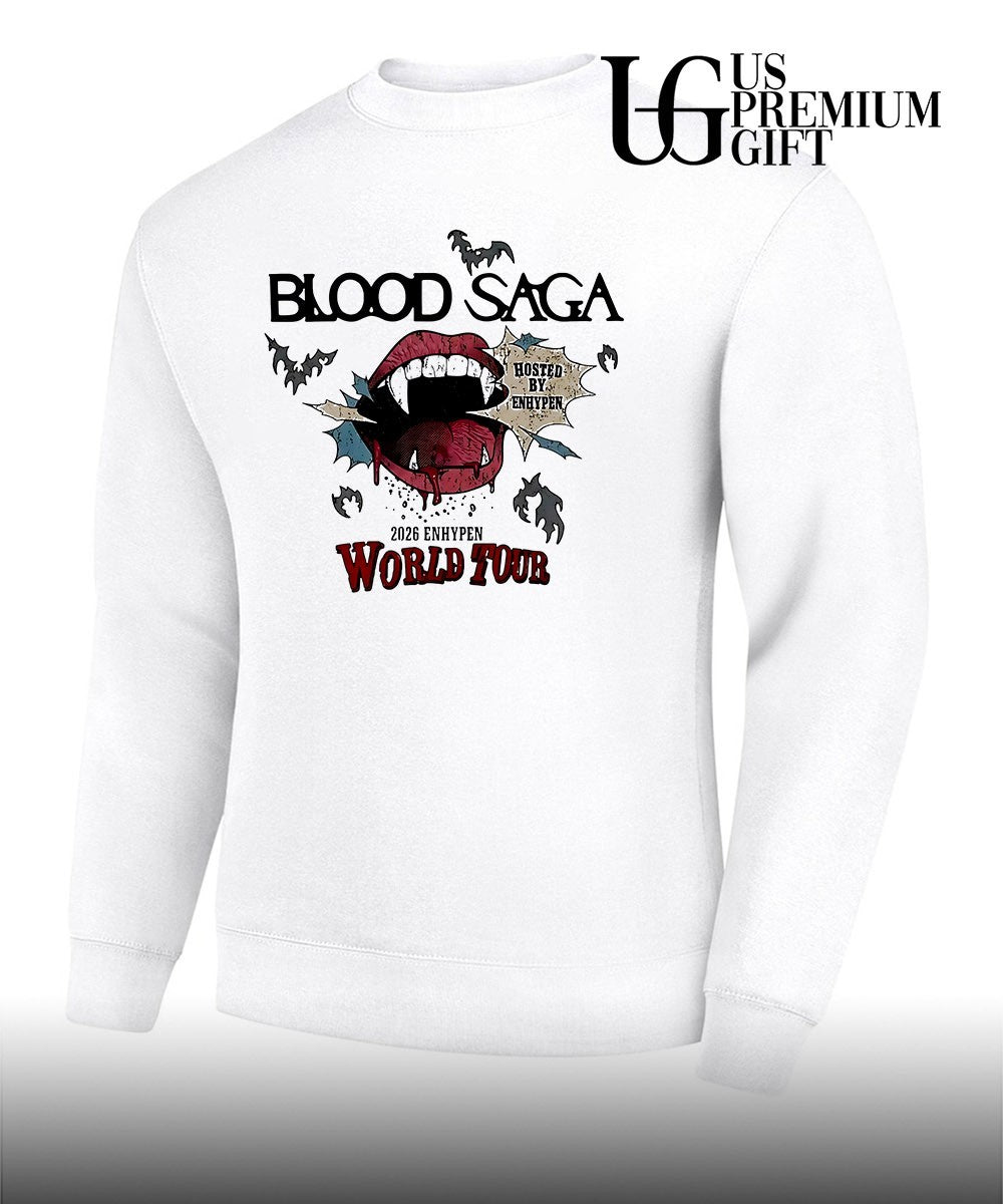 Enhypen Blood Saga World Tour shirt