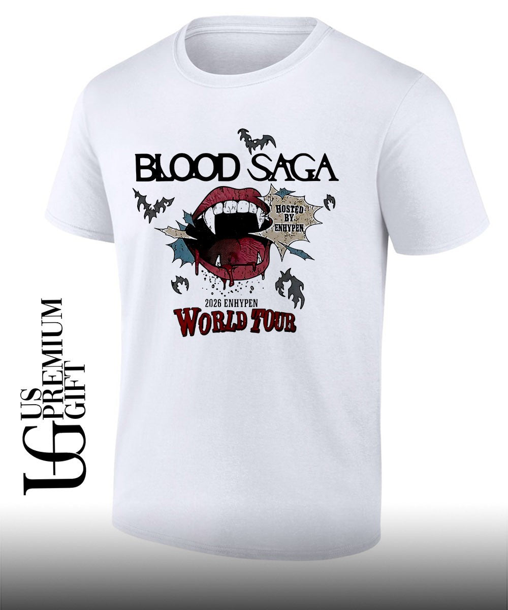 Enhypen Blood Saga World Tour shirt