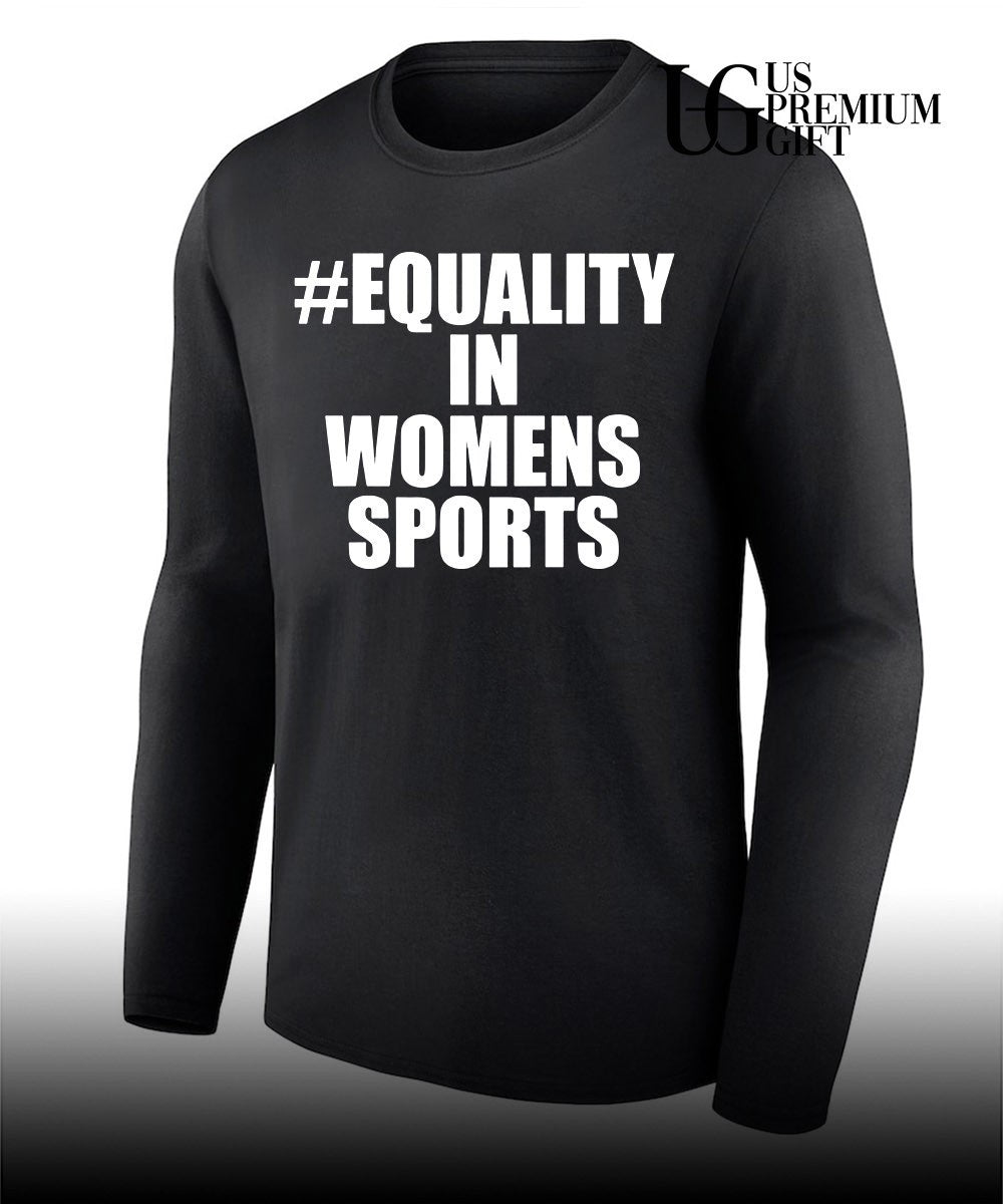 Equality in womens sports shirt