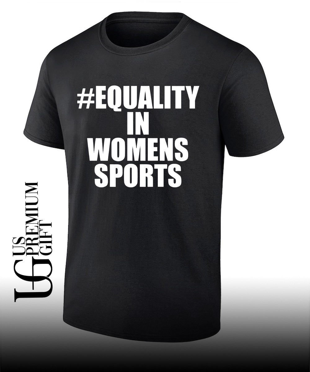 Equality in womens sports shirt