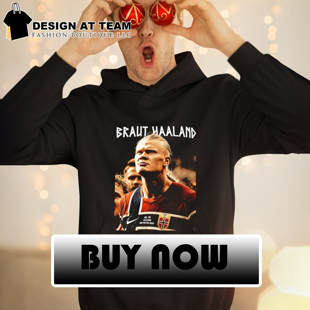 Erling Haaland Norway Soccer National Team Braut Haaland Bra Nor 05 07 2026 shirt