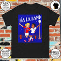 Erling Haaland and Jude Bellingham the Ha La Land slogan on a World Cup 2026 shirt
