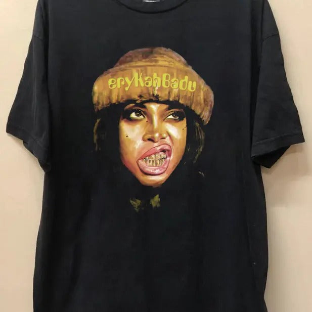 Erykah 90s Music Rock, Gifts for Fans, Graphic tour Shirt,Erykah Badu concert shirt Hoodie, Sweatshirt | HypeDripTees.com