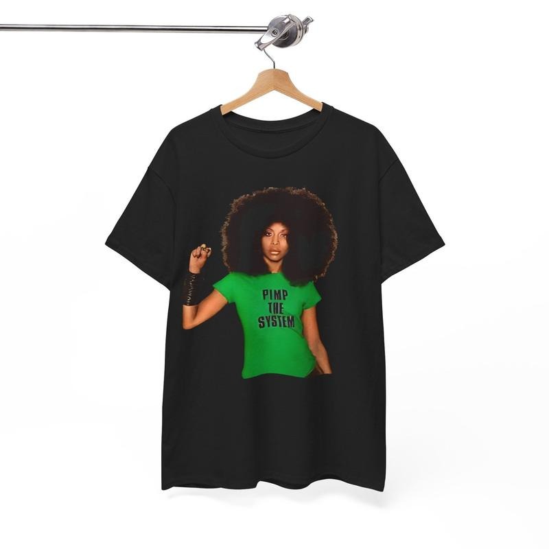 Erykah Badu Pimp System Afro Photo 90s Soul Rap RB Old School Conscious Hip Hop Neo Soul Singer Retro Vintage Badu T-Shirts, Hoodie, Sweatshirt