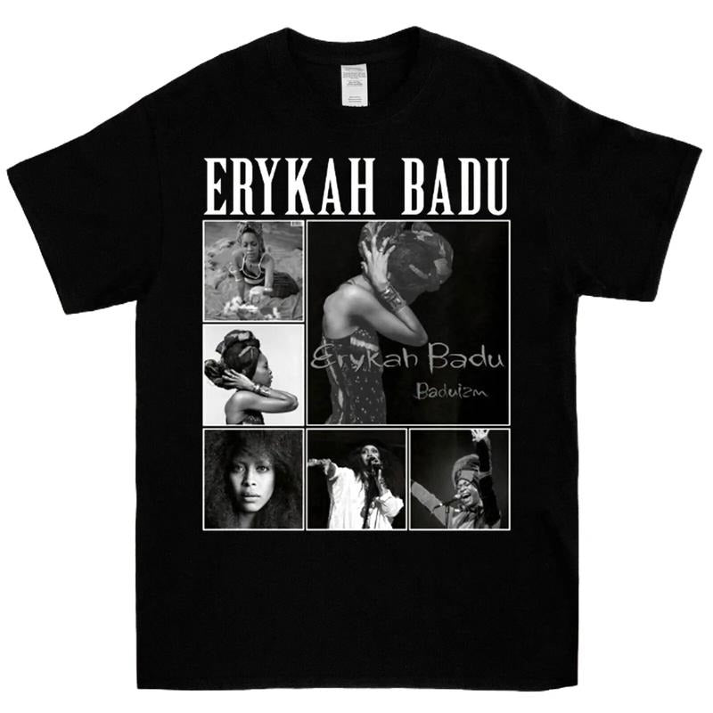 Erykah Badu World Tour Country Music Unisex S-235XL Shirt 1DS403 Cotton Menswear Hoodie, Sweatshirt | HypeDripTees.com