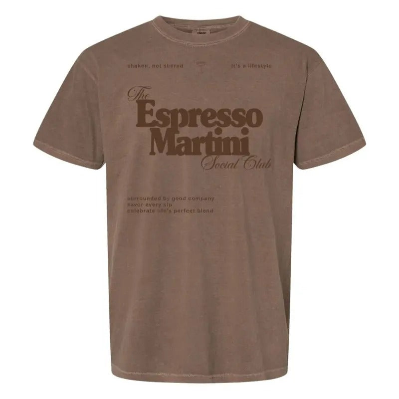 'Espresso Martini Social Club' T-Shirt Hoodie, Sweatshirt | HypeDripTees.com