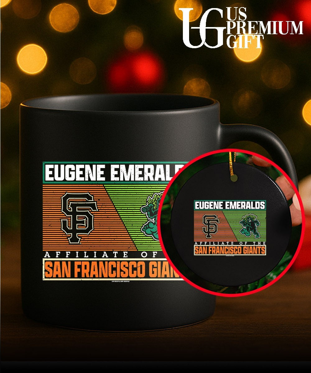 Eugene Emeralds affiliate of the San Francisco Giants baseball shirt