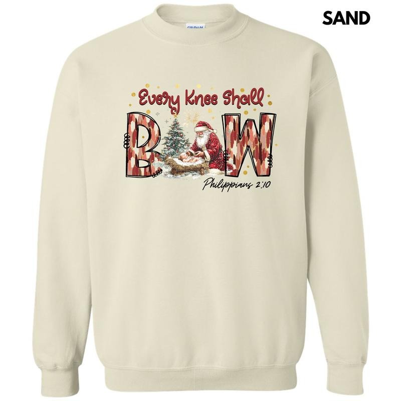 Every Knee Shall Bow Sweatshirt 'NLB' T-Shirts, Hoodie | HypeDripTees.com