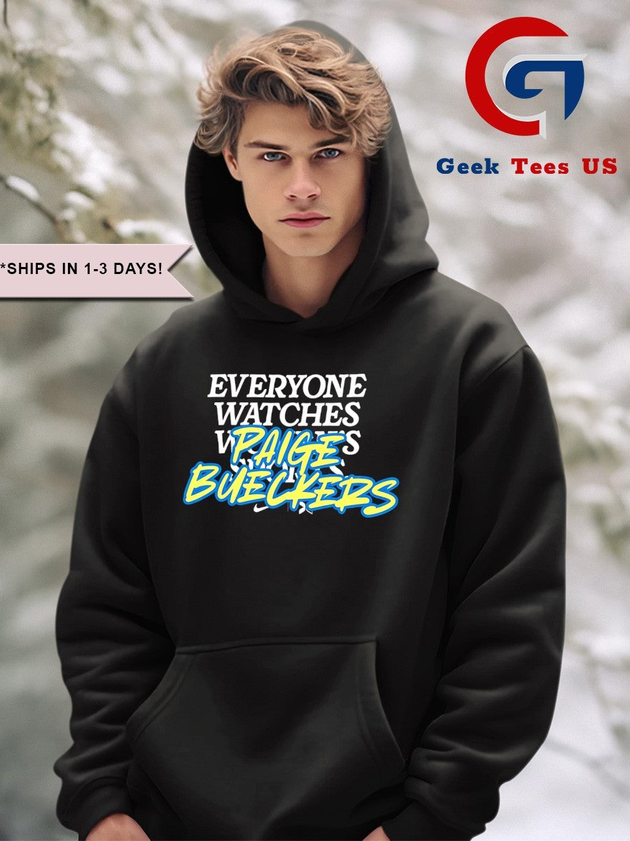 Everyone watches Paige Bueckers Dallas Wings WNBA shirt