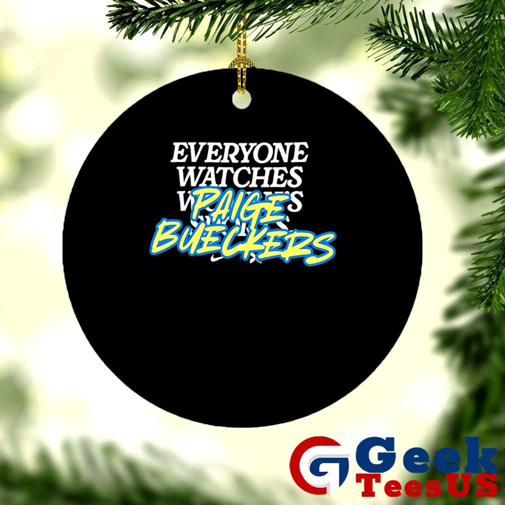 Everyone watches Paige Bueckers Dallas Wings WNBA shirt