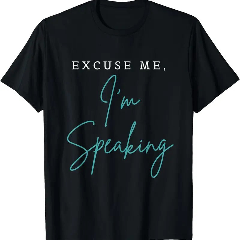 Excuse Me I'm Speaking Funny Kamala Harris Joe Biden Trump T-Shirt Hoodie, Sweatshirt | HypeDripTees.com