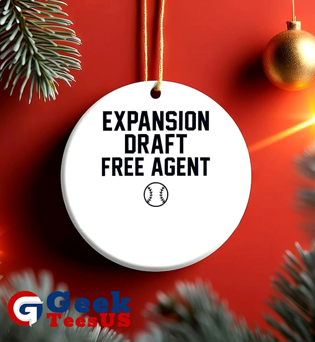 Expansion draft free agent baseball shirt