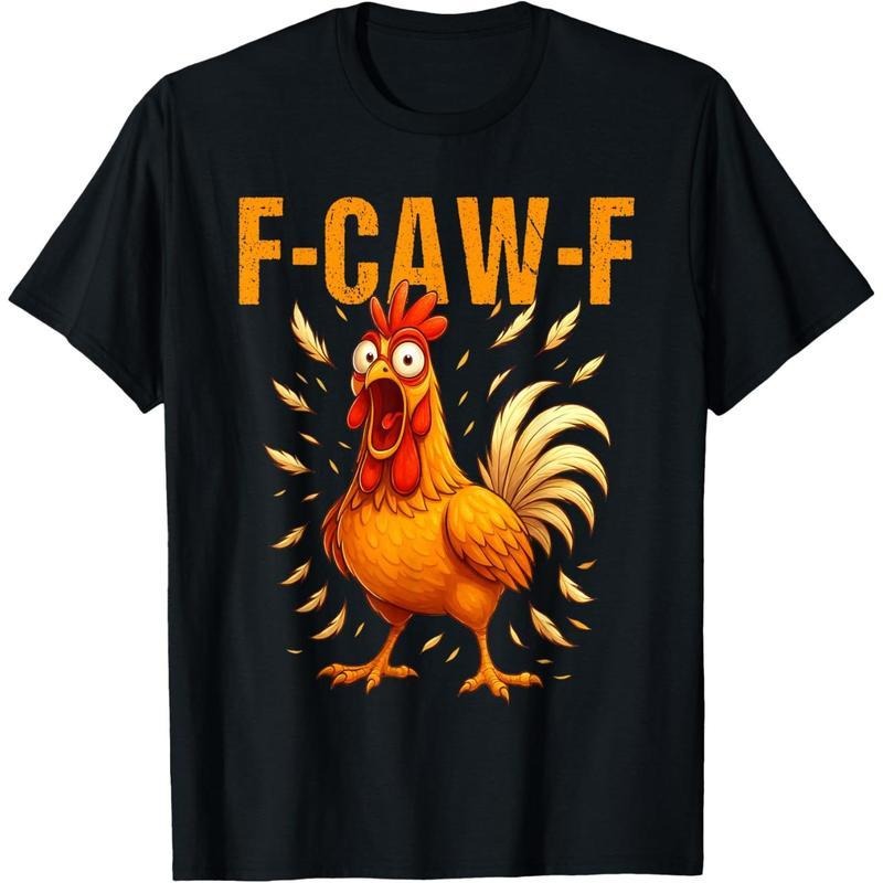 F-Caw-F Funny Chicken Humor Quote Rooster Meme T-Shirt Hoodie, Sweatshirt | HypeDripTees.com