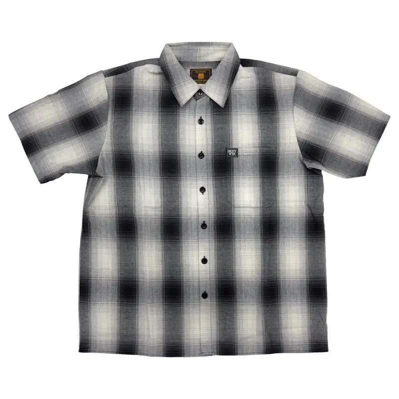 FB County Short Sleeve Checker Flannel Shirt Hoodie, Sweatshirt | HypeDripTees.com