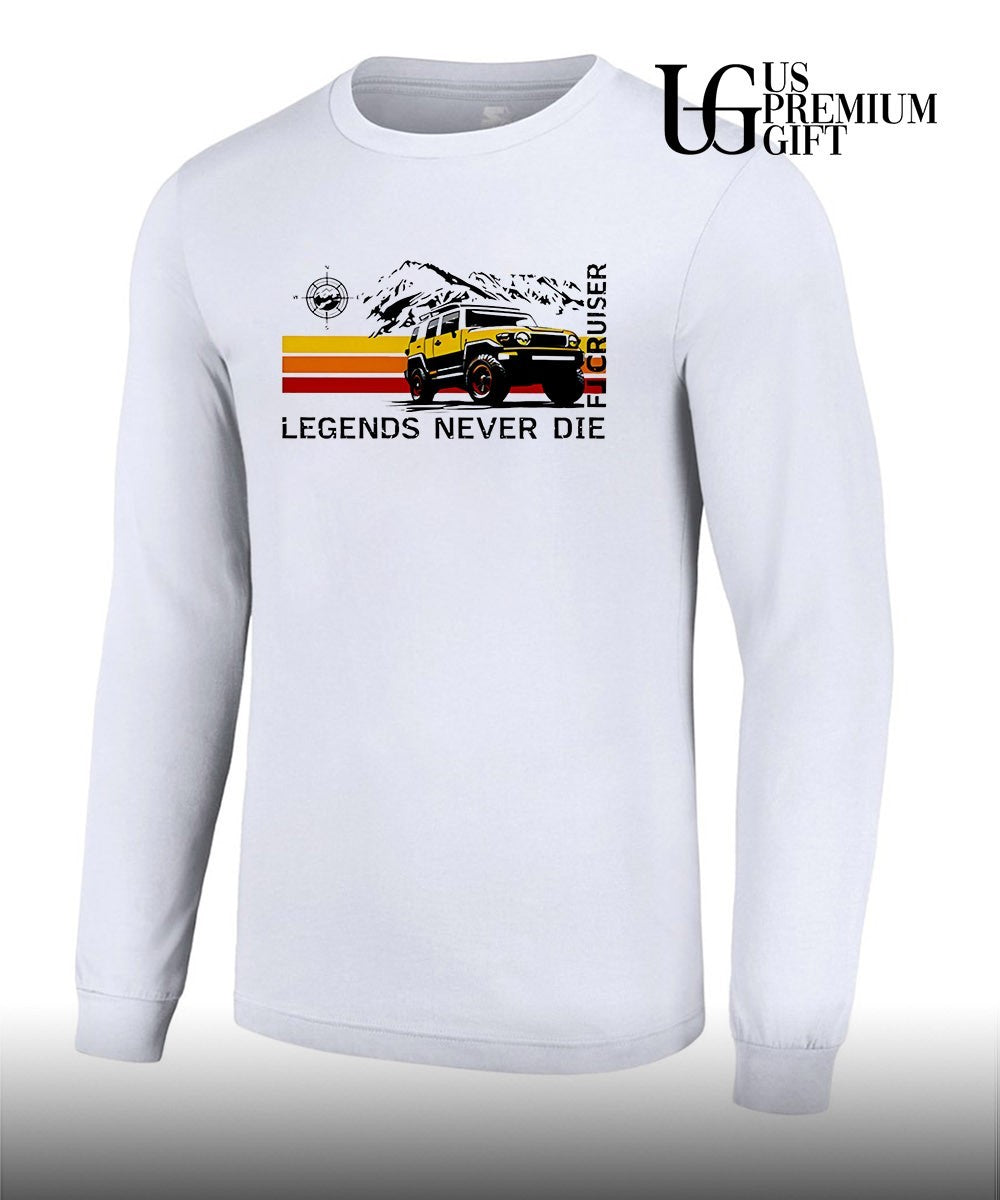 FJ Cruiser Legends Never Die mountain shirt