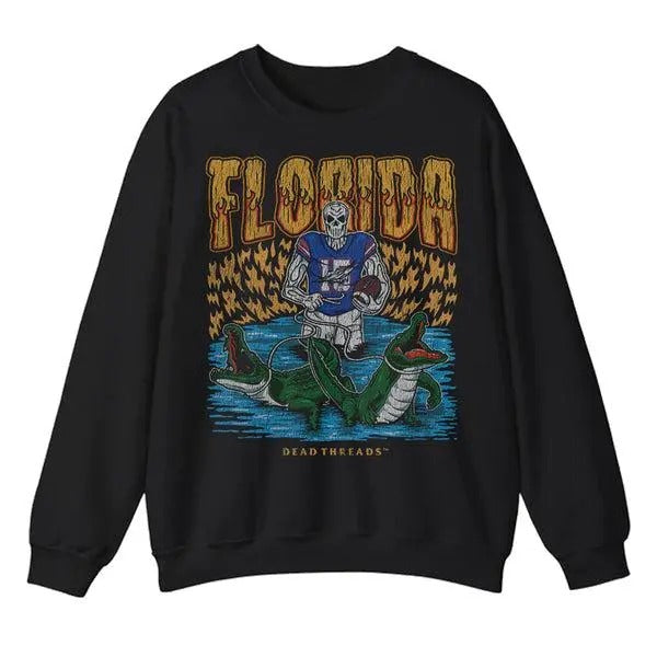 FLORIDA FOOTBALL Sweatshirt Graphic Unisex Women & Men All Size Tops T-Shirts, Hoodie | HypeDripTees.com