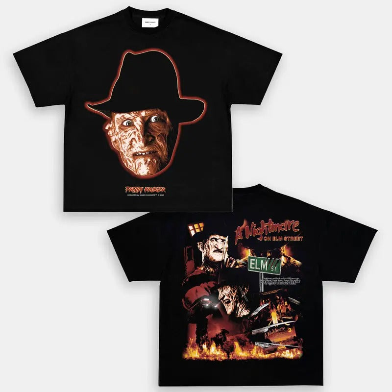 FREDDY KRUEGER TEE  Classic Movie Lover T-shirt, Movie Buff Tee, Film Fan Gift,Vintage Film Buff Gift Shirt - Unisex And...