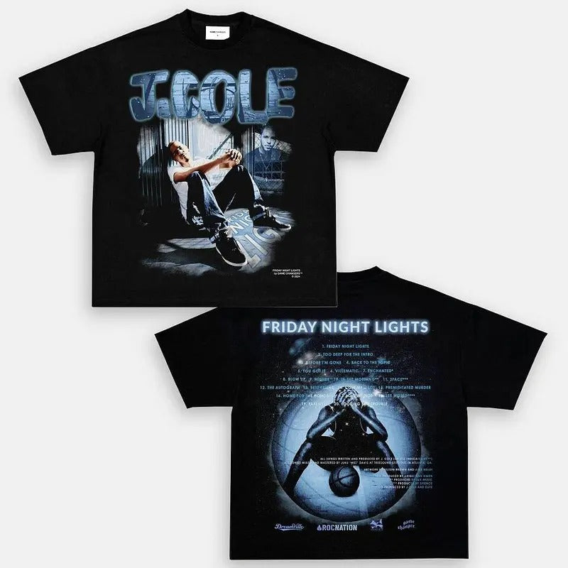 FRIDAY NIGHT LIGHTS TEE - SWEATSHIRT - HOODIE 2SIDES GRAPHIC TEES, MUSIC TOUR, GIFT FOR FANS TTP | HypeDripTees.com