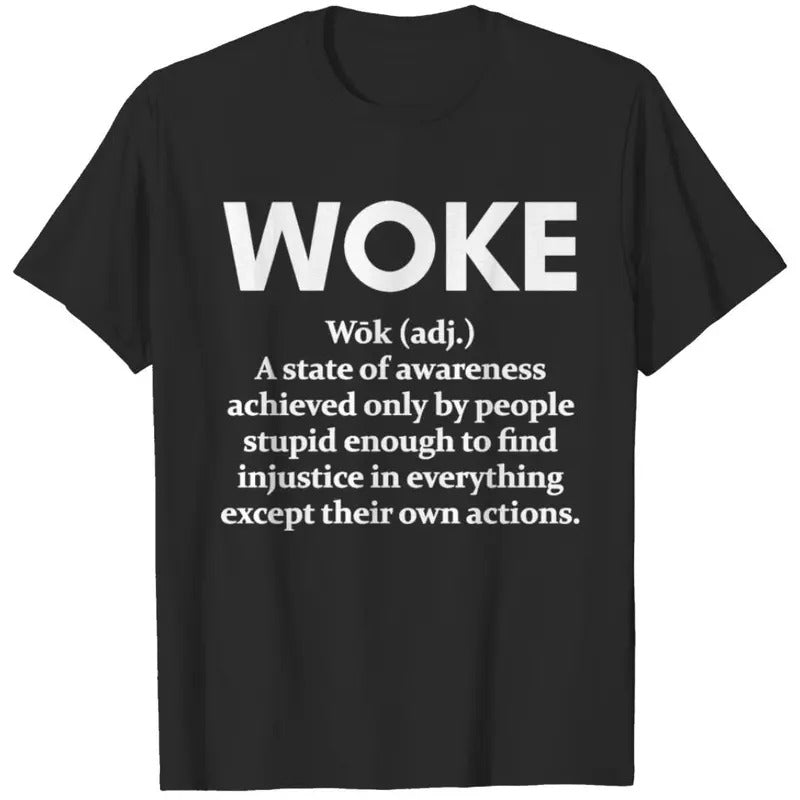 FUNNY WOKE DEFINITION  T-shirt, sweater and Hoodie Sweatshirt | HypeDripTees.com