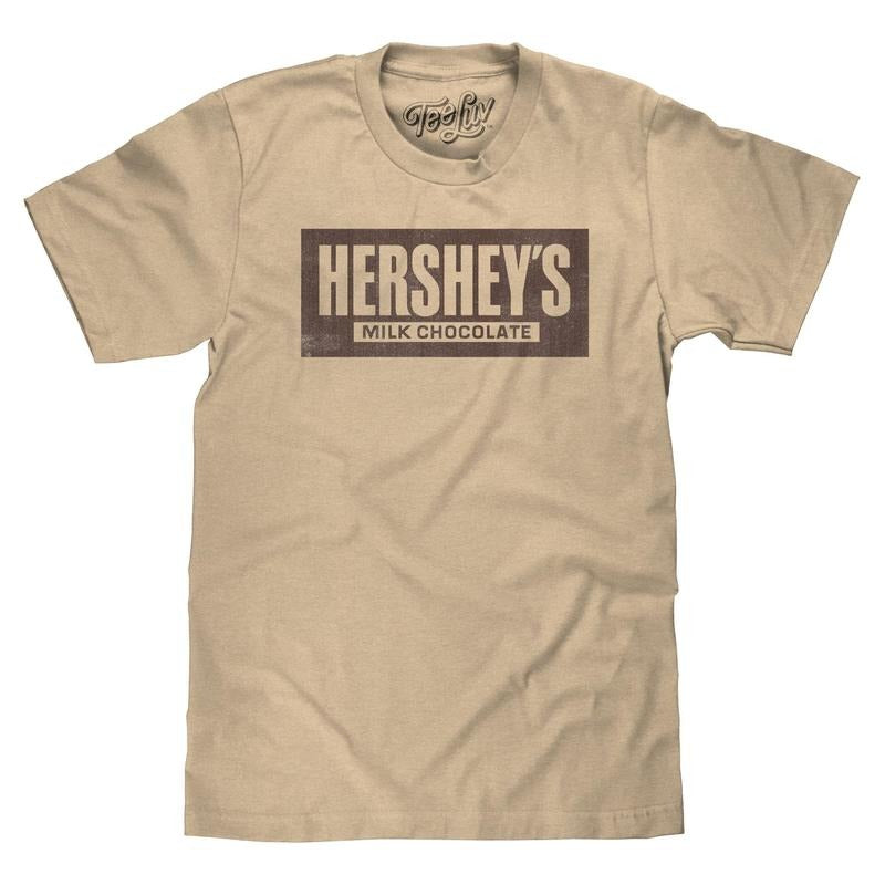 Faded Hershey's Milk Chocolate T-Shirt - Cream Hoodie, Sweatshirt | HypeDripTees.com