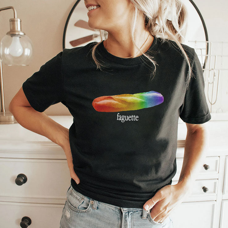 Faguette LGBT Pride Month T Shirt