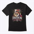 Faith In 5 Washington Commanders Jayden Daniels Shirt