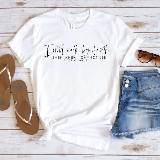 Faith Shirt, Christian T shirt, Christian Shirts, Bible Verse, Easter Gift, Easter Shirt, Christian Tshirts, Religious...