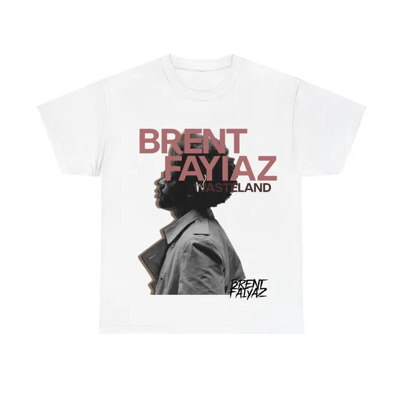 Faiyazz Music Shirt, Brentt Wasteland Fans Tee Classic Cotton Fabric Menswear Hoodie, Sweatshirt | HypeDripTees.com