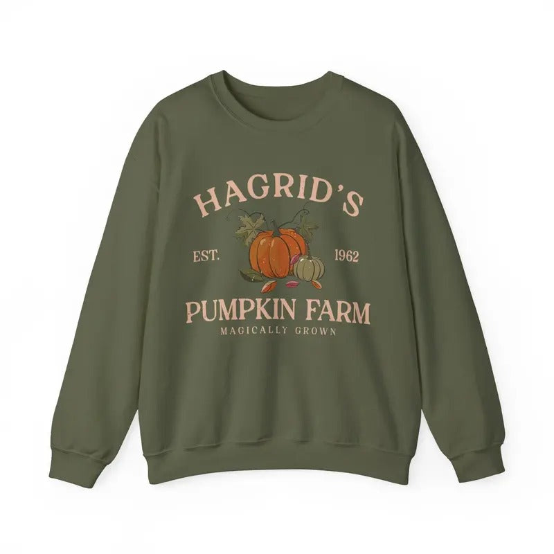 Fall Sweatshirt, Hagrid's Pumpkin Patch Sweatshirt, Pumpkin Patch Shirt, HP Gift, Fall Shirt, Halloween Sweatshirt Hoodie