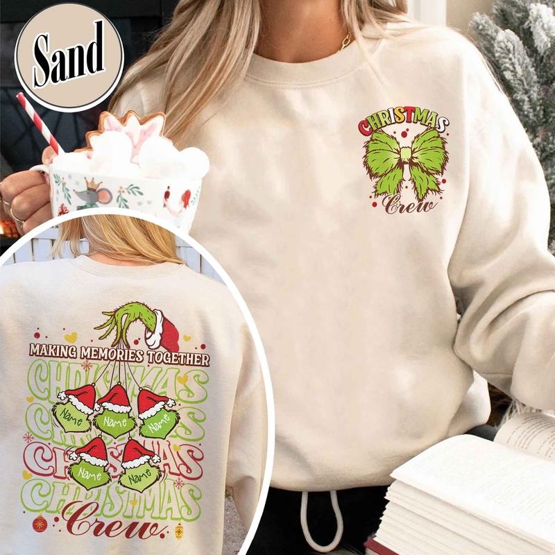 Family Christmas 2024 Making Memories Together Sweatshirt, Christmas Crew 2024 Shirt, 2024 Family Christmas Shirt, 2024...